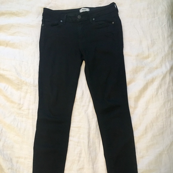 Paige Jeans- Verdugo Ultra Skinny, BLACK-28 - Picture 3 of 8